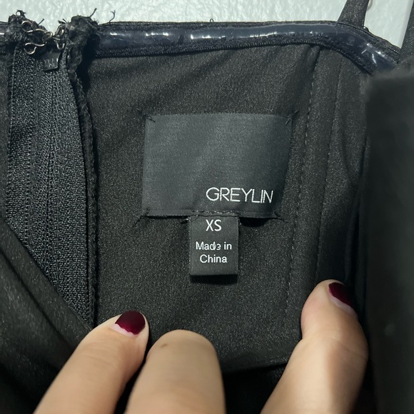 Anthropologie Greylin Tiered Lace & Ruffle Dress - Picture 5 of 6